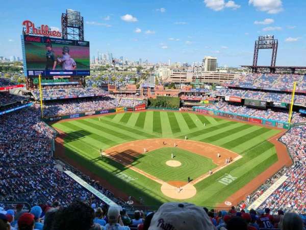 Citizens Bank Park, section: 421, row: 12, seat: 15