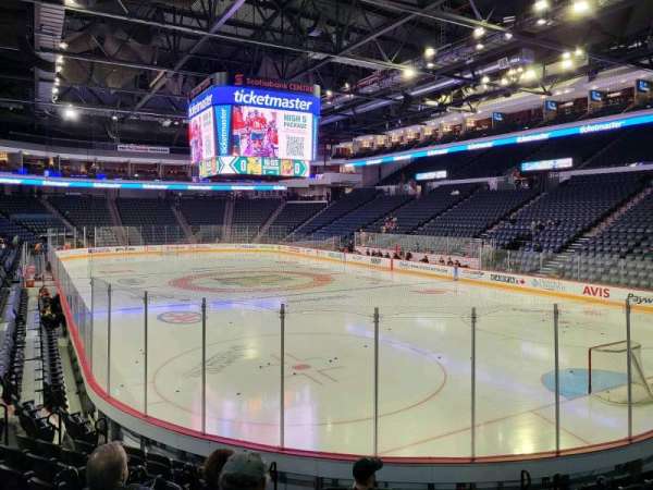 Scotiabank Centre, section: 3, row: l, seat: 7