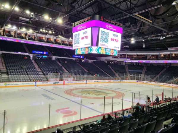 Scotiabank Centre, section: 24, row: l, seat: 8
