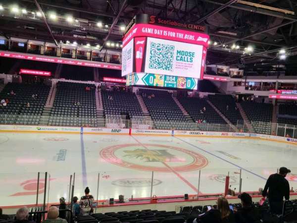 Scotiabank Centre, section: 23, row: p, seat: 7