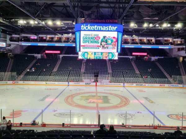 Scotiabank Centre, section: 22, row: s, seat: 9