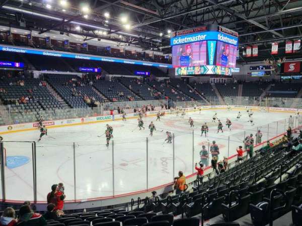 Scotiabank Centre, section: 12, row: n, seat: 5