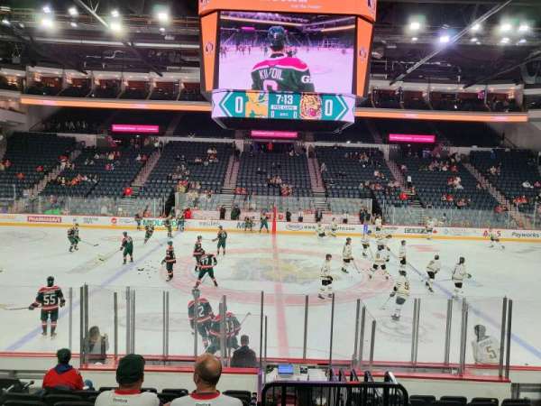 Scotiabank Centre, section: 8, row: n, seat: 9