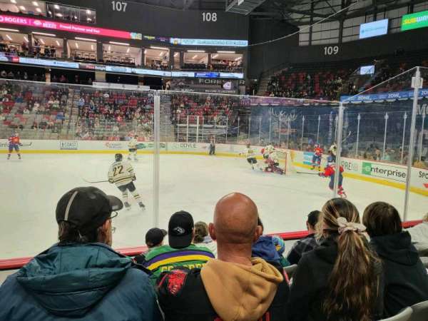 Avenir Centre, section: 114, row: 5, seat: 10