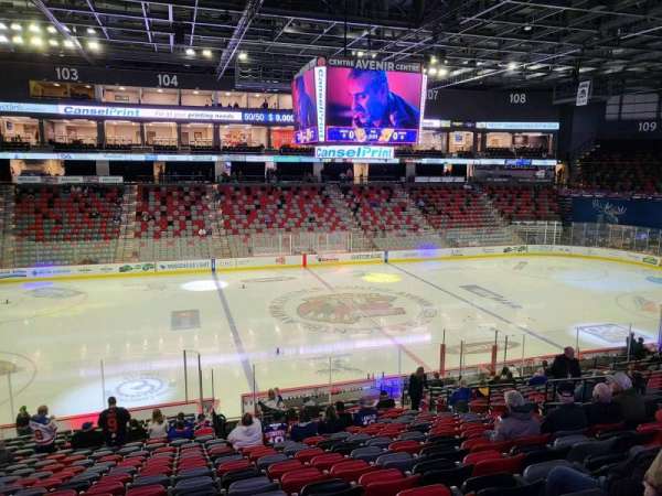 Avenir Centre, section: 117, row: 21, seat: 8