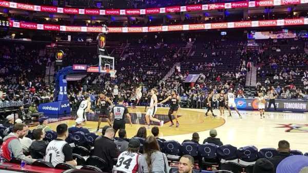 Xfinity Mobile Arena, section: 113, row: 5, seat: 1