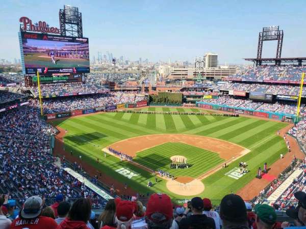 Citizens Bank Park, section: 421, row: 7, seat: 16