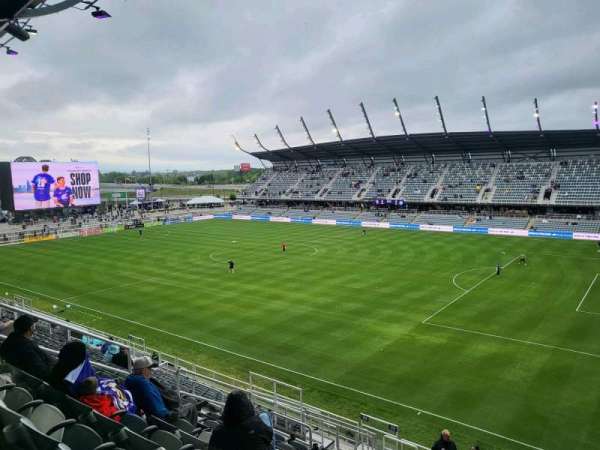 Lynn Family Stadium, section: 210, row: w, seat: 13