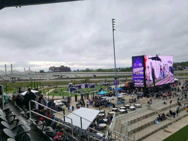 Lynn Family Stadium, section: 202, row: v, seat: 13