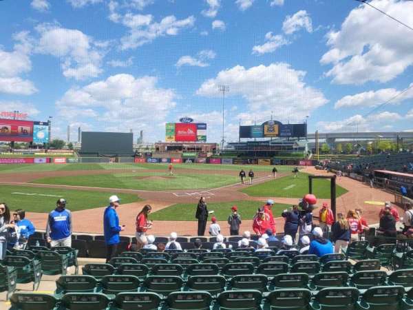 Louisville Slugger Field, section: 116, row: l, seat: 8