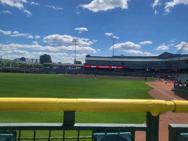 Louisville Slugger Field, section: 130, row: m, seat: 8