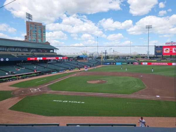 Louisville Slugger Field, section: 210, row: a, seat: 11