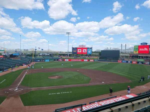 Louisville Slugger Field, section: 212, row: g, seat: 2
