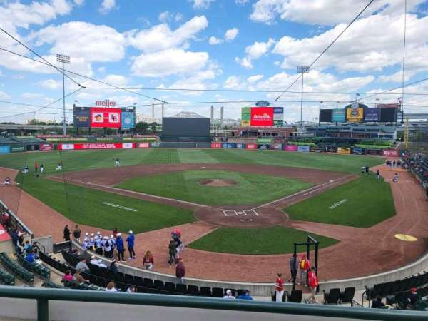 Louisville Slugger Field, section: 216, row: b, seat: 4