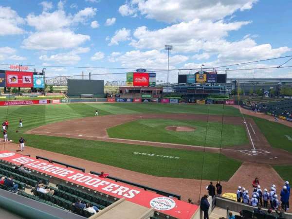 Louisville Slugger Field, section: 218, row: a, seat: 9