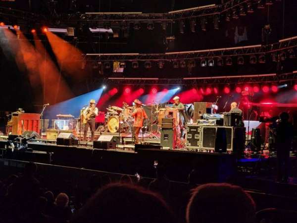 Madison Square Garden, section: 108, row: 3, seat: 5