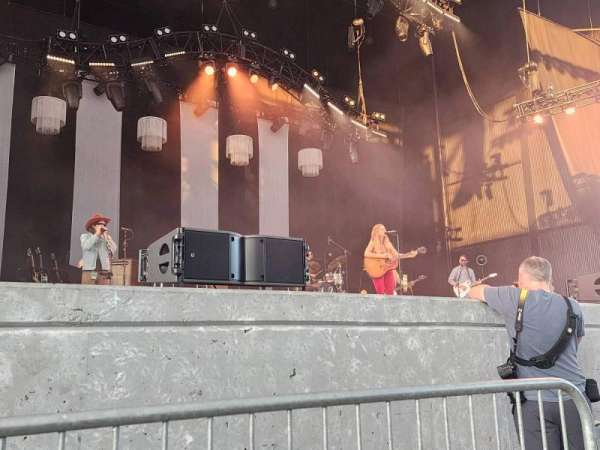 Hartford Healthcare Amphitheatre, section: 102, row: A, seat: 12