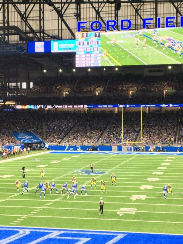 Ford Field, section: 118, row: 25, seat: 15