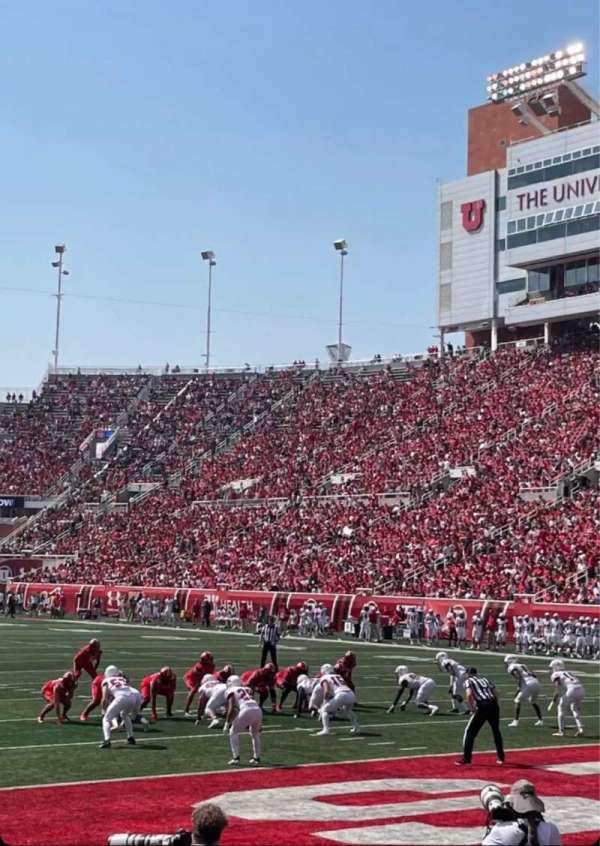 Rice-Eccles Stadium, section: N26, row: 4, seat: 11