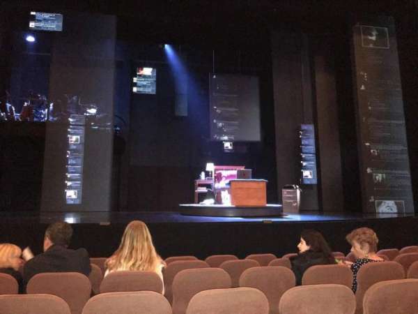 Music Box Theatre, section: Orchestra C, row: G, seat: 109