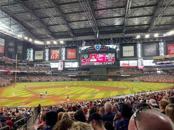 Chase Field, section: 119, row: 31, seat: 14