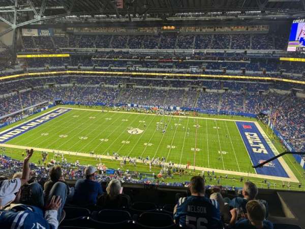 Lucas Oil Stadium, section: 611, row: 5, seat: 9