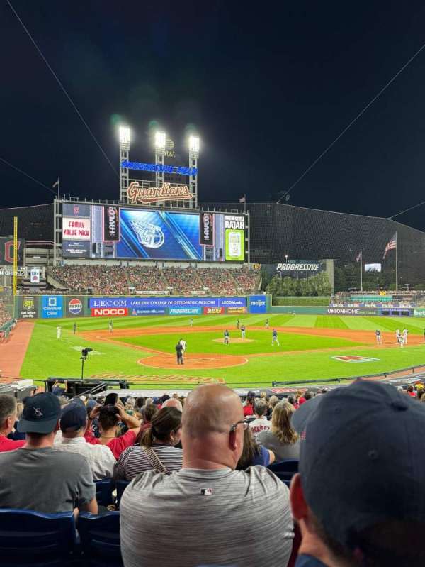 Progressive Field, section: 152, row: BB, seat: 8
