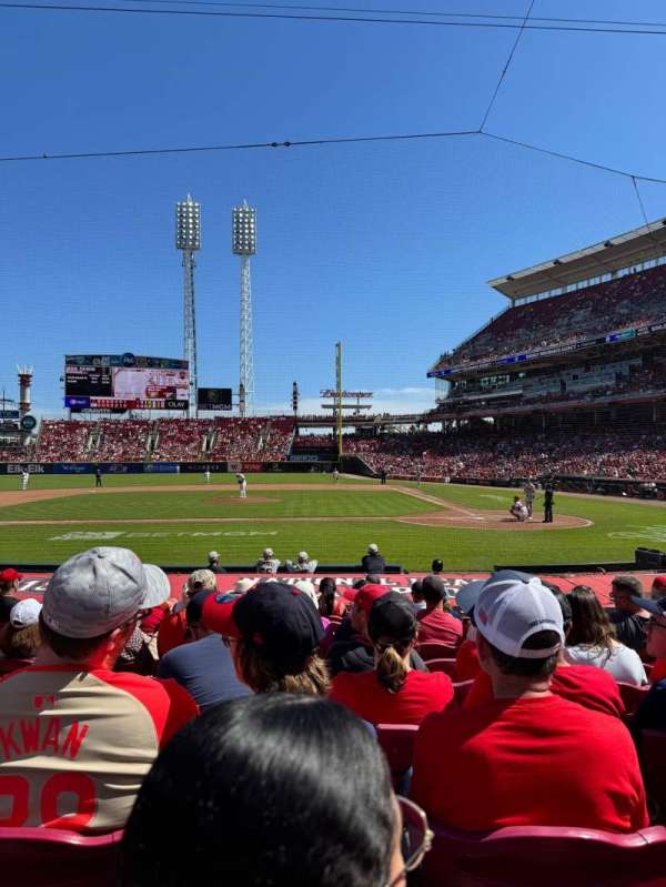 Great American Ball Park, section: 118, row: O, seat: 5