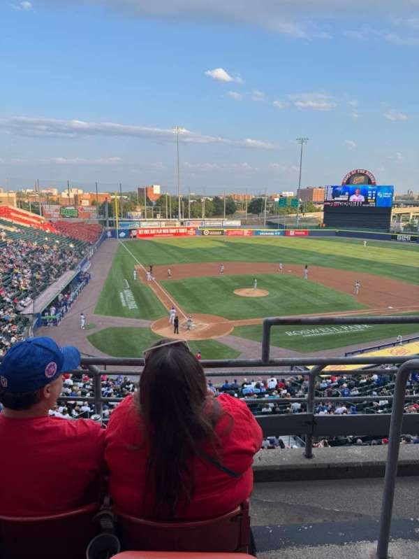Sahlen Field, section: 206, row: C, seat: 1