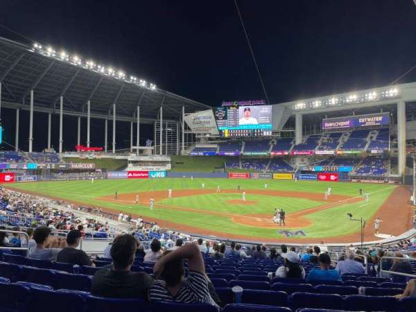 LoanDepot Park, section: 16, row: 12, seat: 3