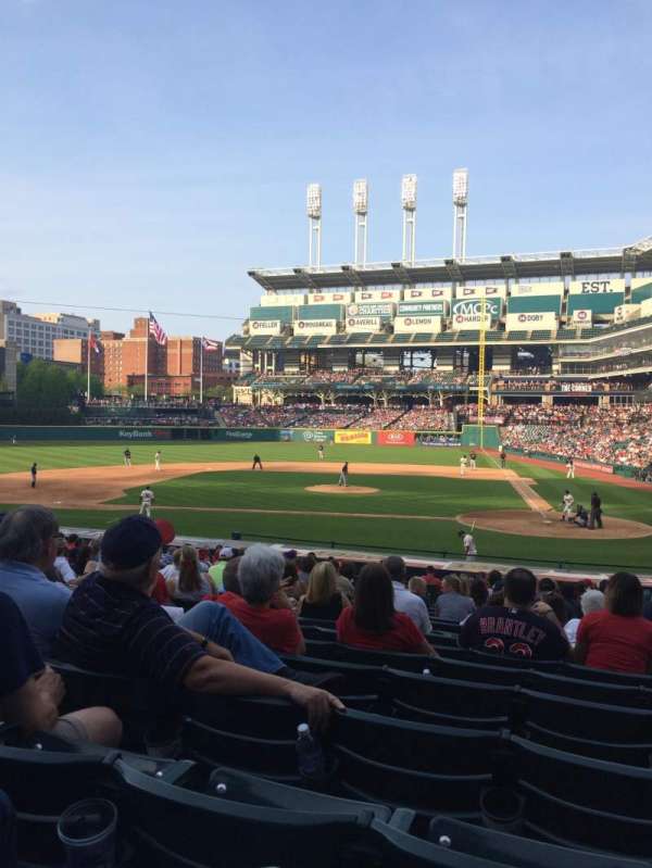 Progressive Field, section: 158, row: BB, seat: 13