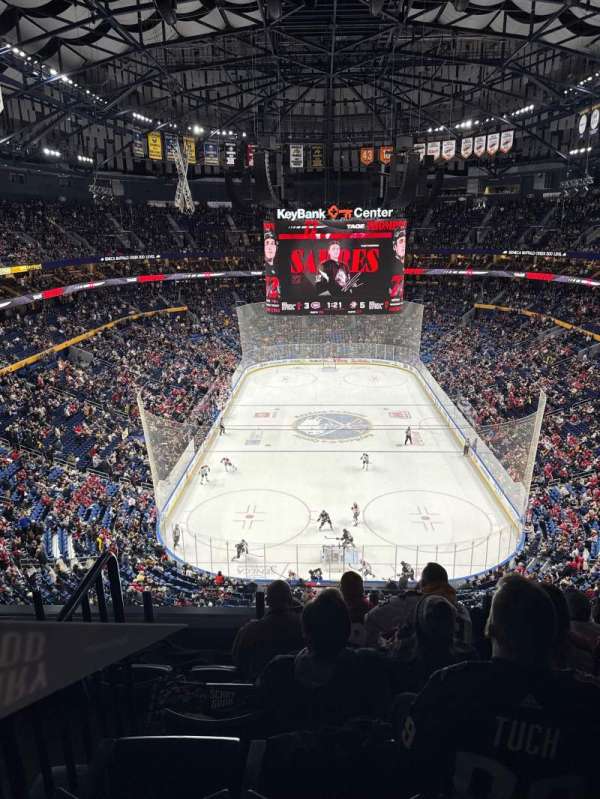 KeyBank Center, section: 327, row: 6, seat: 9