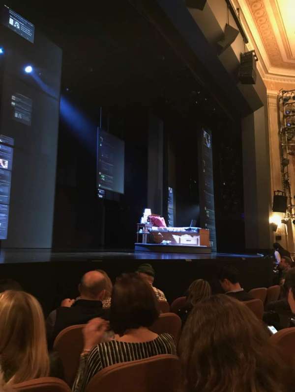 Music Box Theatre, section: Orchestra L, row: E, seat: 15
