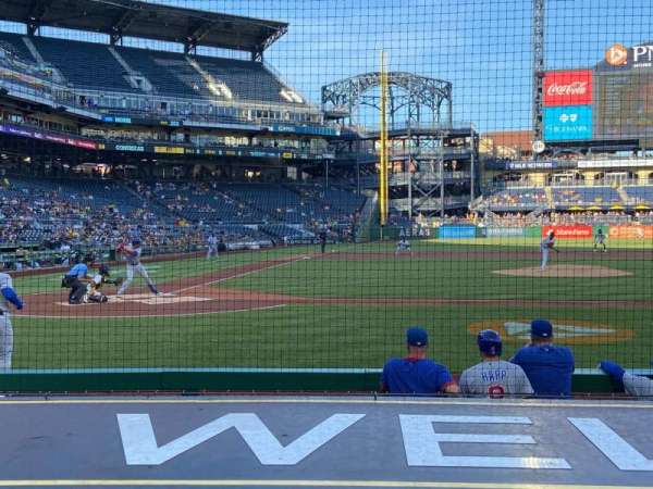 PNC Park, section: 12, row: J, seat: 11