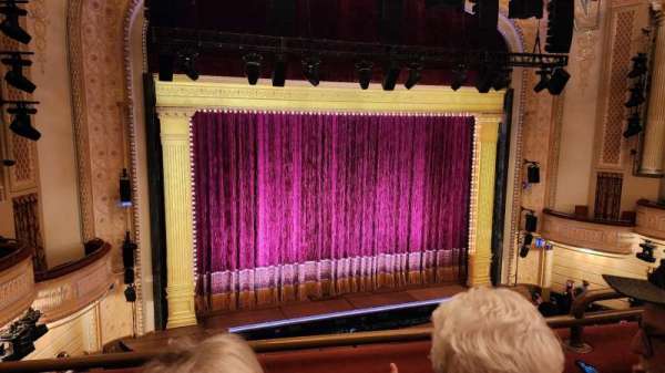 Majestic Theatre, section: Front Mezzanine L, row: B, seat: 5