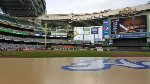 American Family Field, section: 113, row: 4