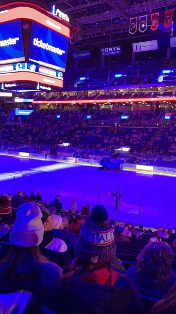 Nationwide Arena, section: 112, row: W, seat: 10