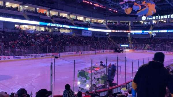 Huntington Center, section: 110, row: L, seat: 2