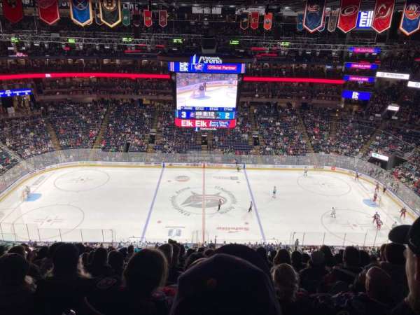Nationwide Arena, section: 203, row: M, seat: 13