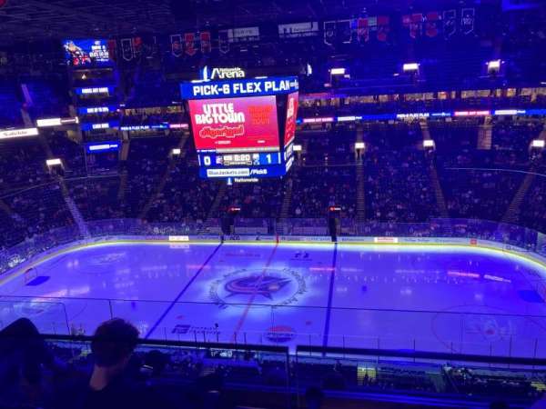 Nationwide Arena, section: 116, row: E, seat: 17