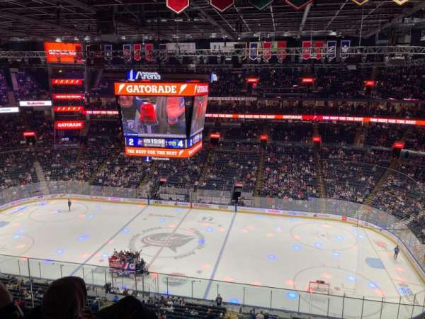 Nationwide Arena, section: 216, row: E, seat: 9