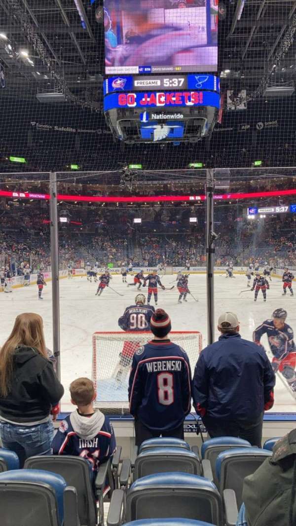 Nationwide Arena, section: 120, row: F, seat: 6
