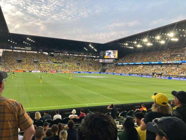 ScottsMiracle-Gro Field, section: 108, row: 8, seat: 22