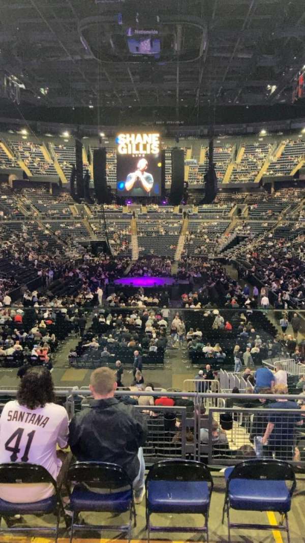 Nationwide Arena, section: C12, row: A, seat: 1
