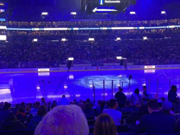 Nationwide Arena, section: 115, row: P, seat: 7