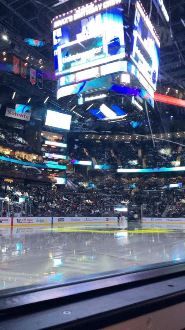Nationwide Arena, section: 106, row: A, seat: 5