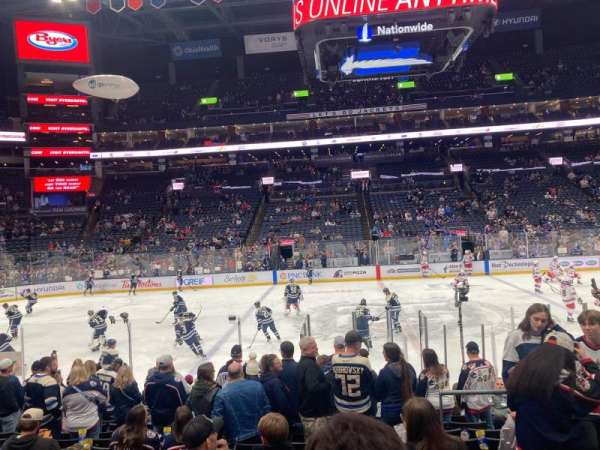 Nationwide Arena, section: 115, row: N, seat: 2