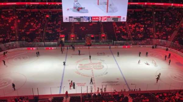 Little Caesars Arena, section: 212, row: 1, seat: 7