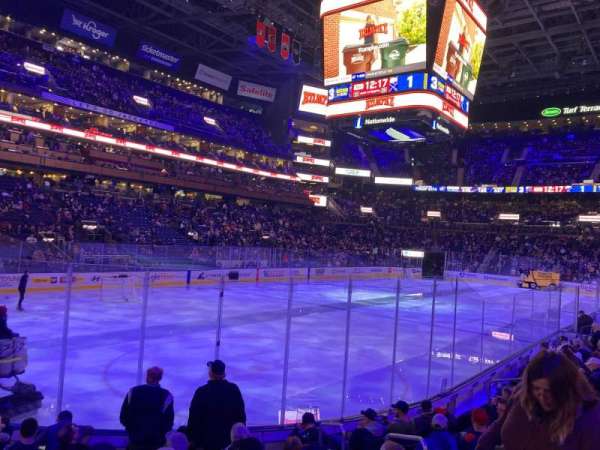 Nationwide Arena, section: 107, row: K, seat: 5