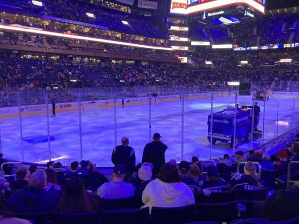 Nationwide Arena, section: 107, row: K, seat: 6